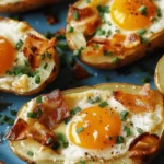 Twice Baked Breakfast Potatoes