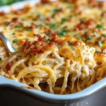 Creamy Southern Spaghetti Bake