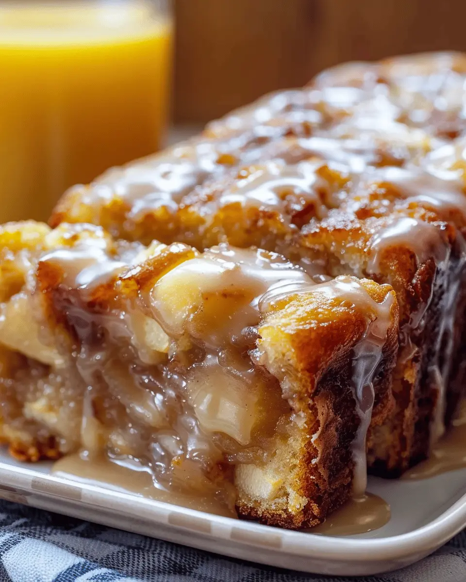 Irresistibly Moist Apple Fritter Bread You’ll Love Every Bite