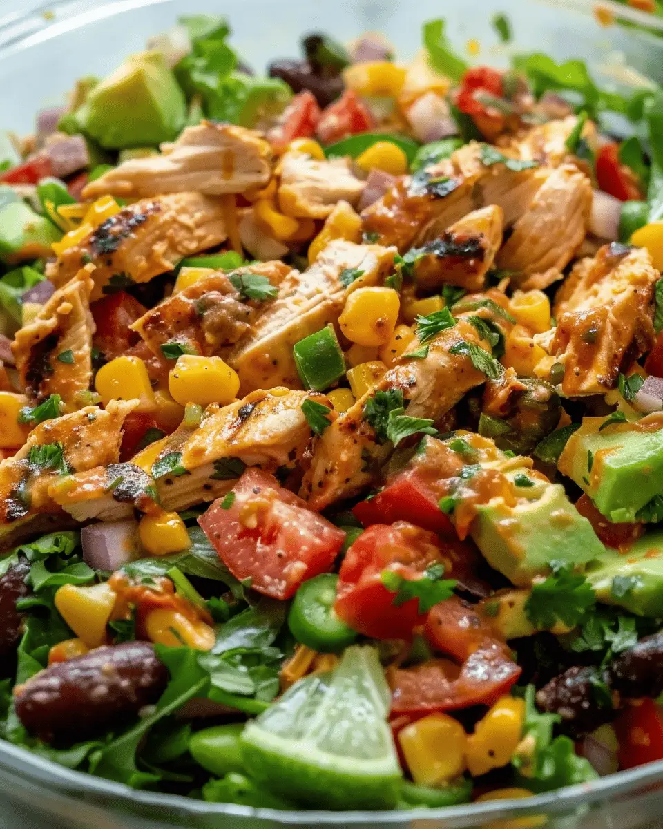 Zesty Southwest Chicken Salad Recipe for Flavor Lovers to Enjoy