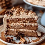 Gingerbread Cake with Cinnamon Molasses Frosting