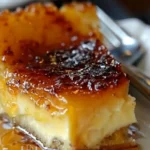 Creme Brulee Cake Decadent Custard Caramel Dessert