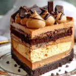 Pumpkin Chocolate Mousse Cake