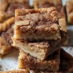 Cinnamon Sugar Blondies