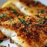 Crispy Parmesan Crusted Fish