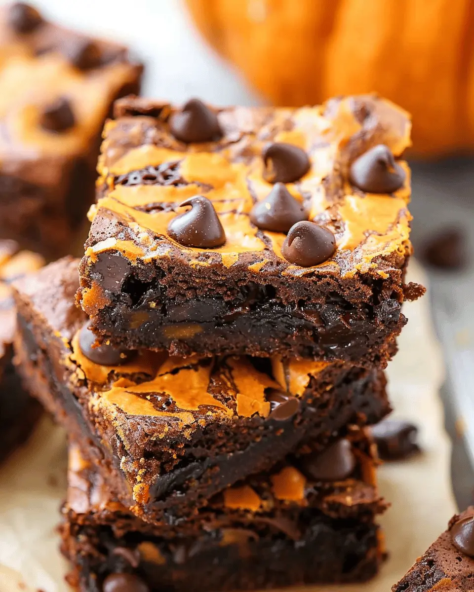 Pumpkin Brownies: Indulgent Fall Treats You’ll Love to Bake
