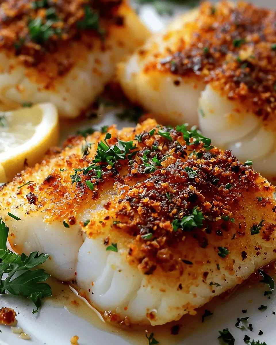 crispy baked cod