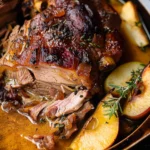 Apple Cider Braised Pork Shoulder