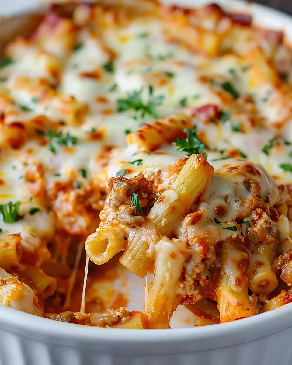Crock Pot Baked Ziti: Easy and Indulgent Comfort Food Delight