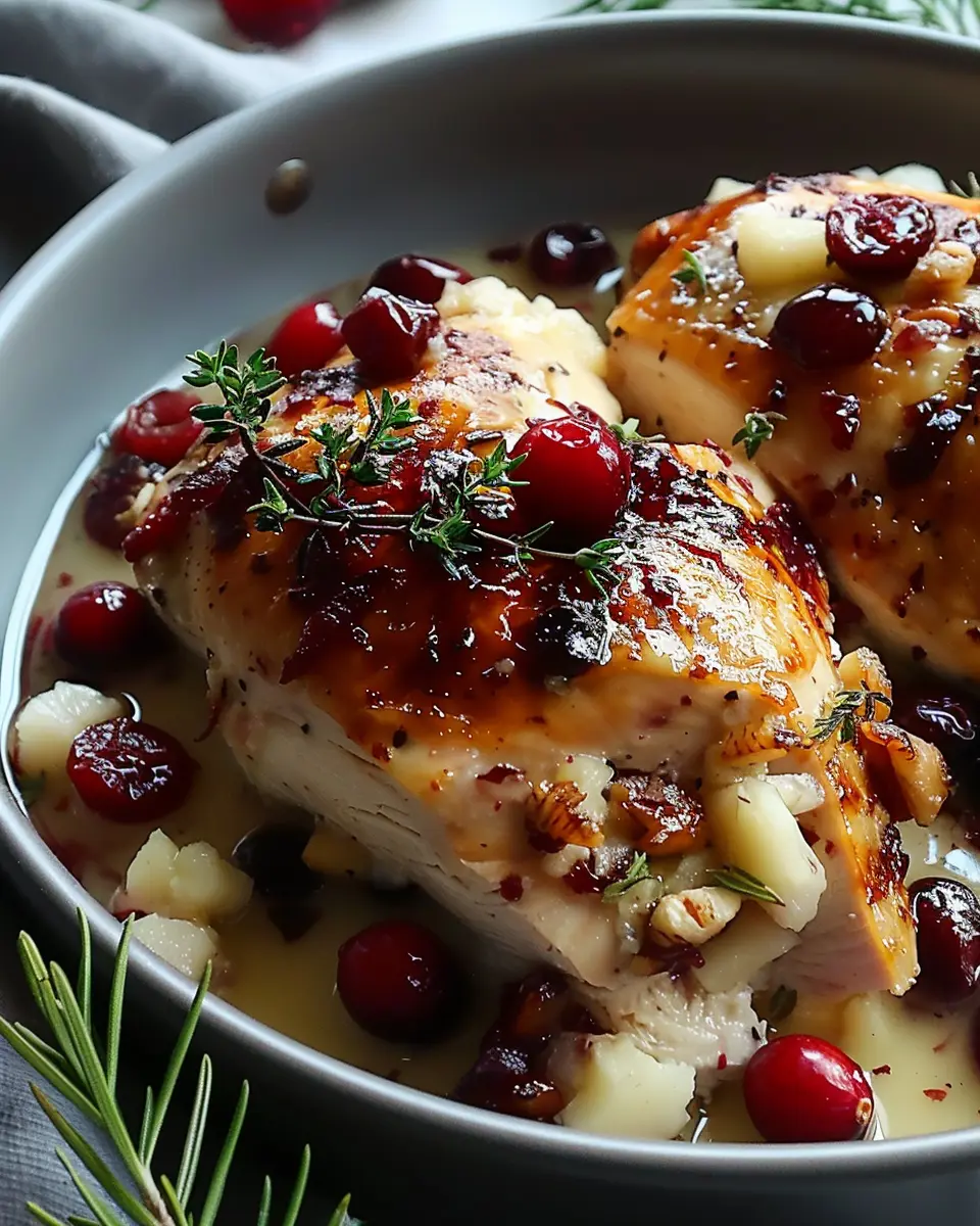 Impressive Cranberry Brie Stuffed Chicken Recipe You’ll Love