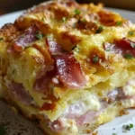 Monte Cristo Breakfast Casserole