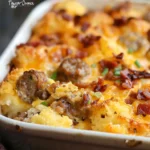 Tater Tot Sausage Breakfast Casserole