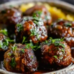 Amazing Red Wine Braised Meatballs for a Delicious Dinner