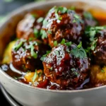 Amazing Red Wine Braised Meatballs for a Delicious Dinner