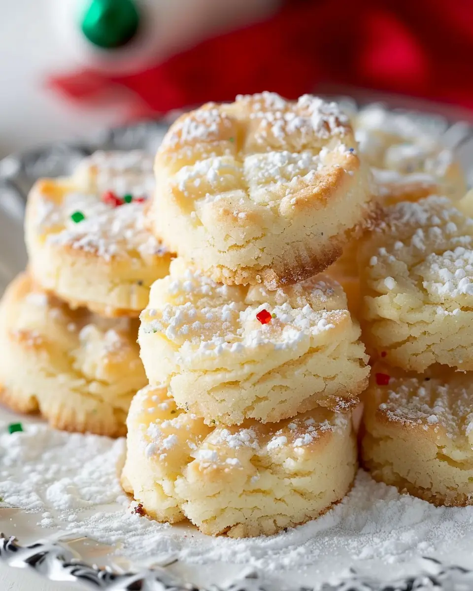 Whipped Shortbread Cookies: The Best Melt-in-Your-Mouth Treat