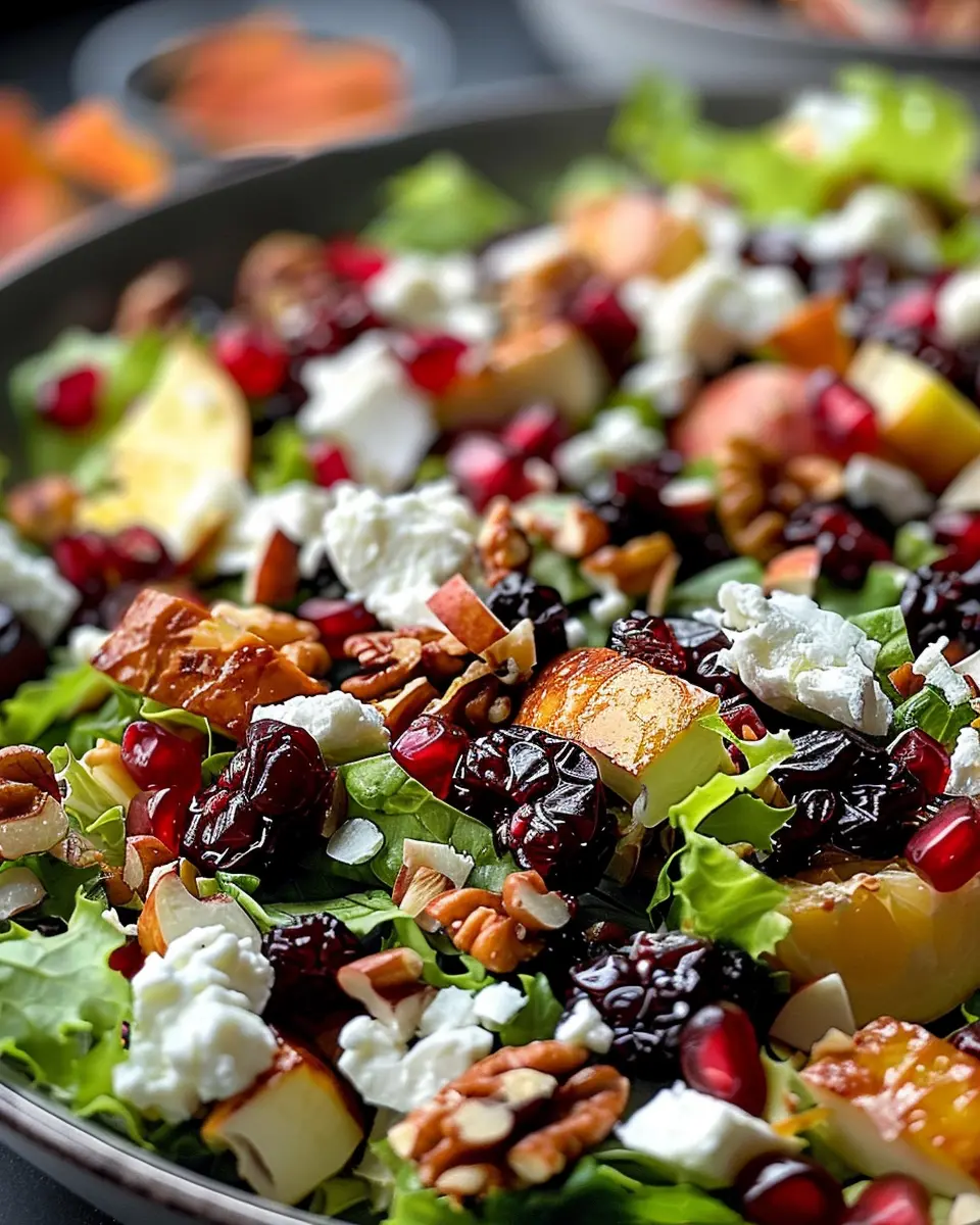 Amazing 15-Minute Thanksgiving Salad Everyone Loves with Turkey Bacon