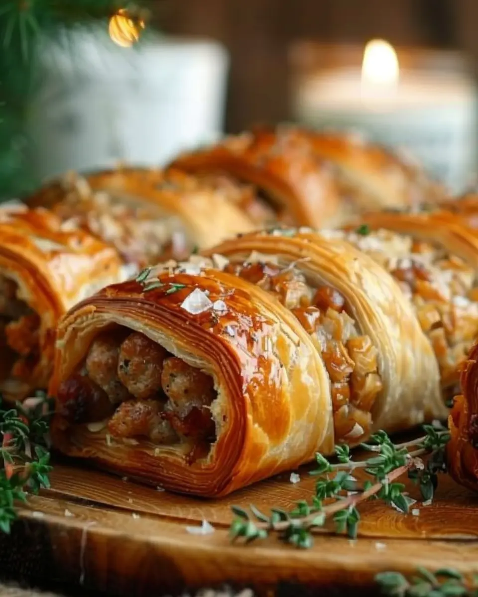 Christmas Sausage Rolls: Easy and Indulgent with Turkey Bacon