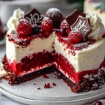 Decadent Christmas Red Velvet Cheesecake Recipe to Delight