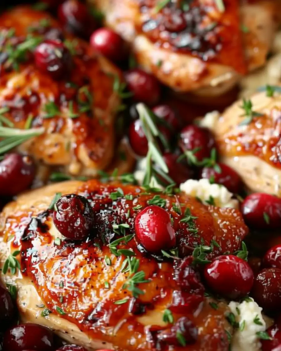 Honey Cranberry Chicken Bake: The Easy Indulgence with Ricotta