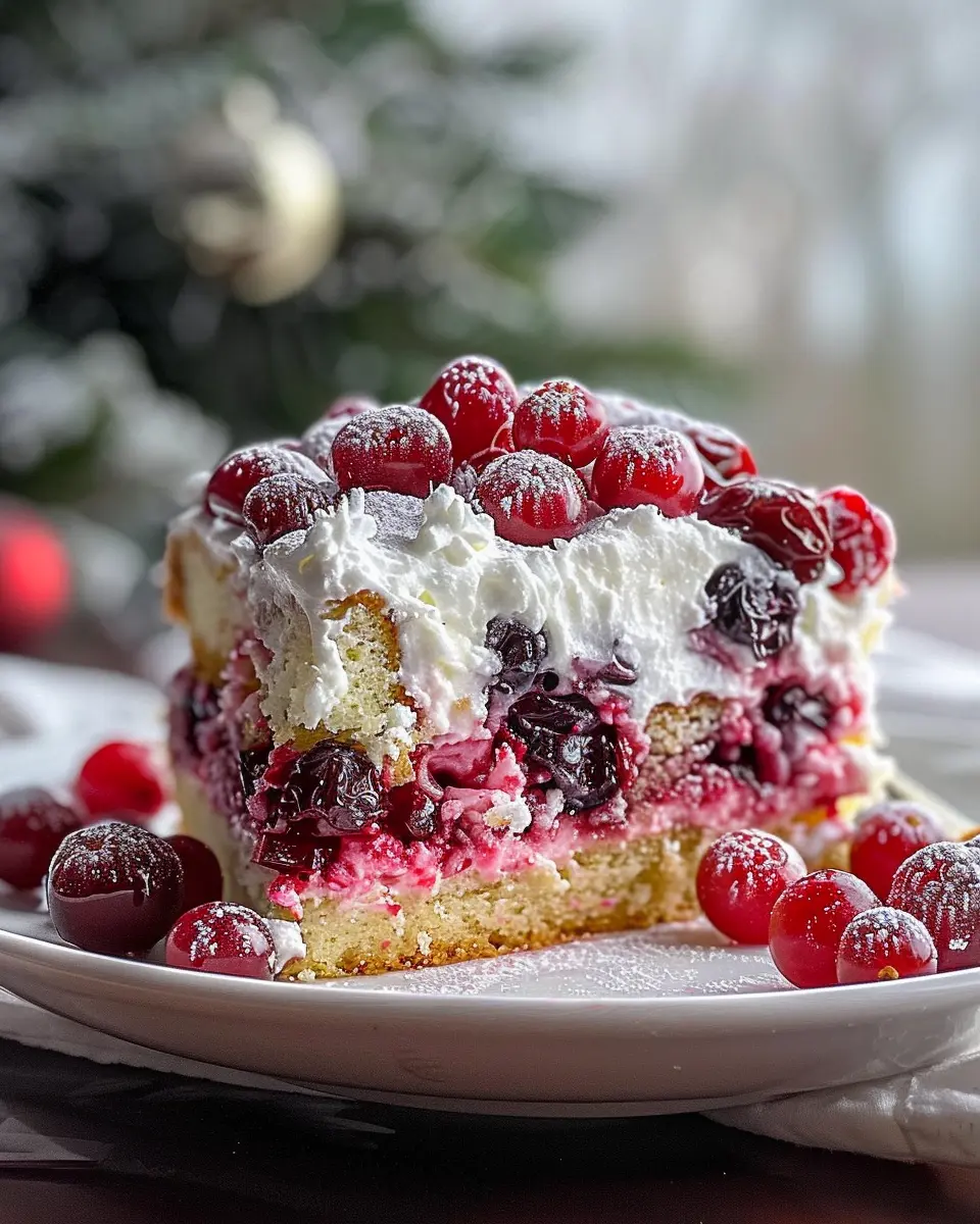 Irresistible Christmas Cranberry Poke Cake: Easy Recipe &amp; Tips