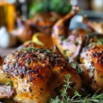 Delightful Roasted Cornish Hens
