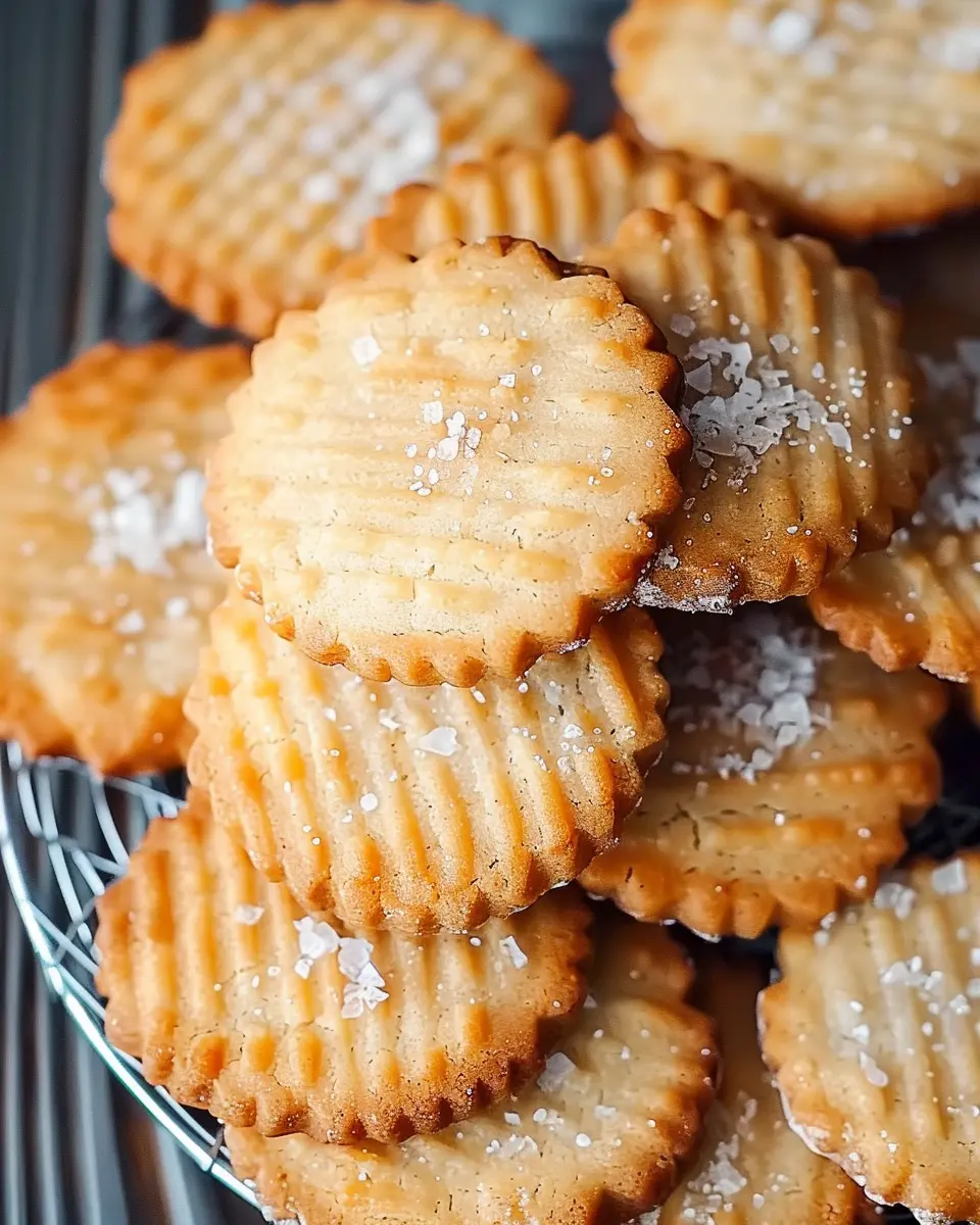 Melt-in-Your-Mouth French Salted Butter Cookies: The Best Recipe