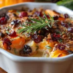 Sweet Potato & Cranberry Gratin