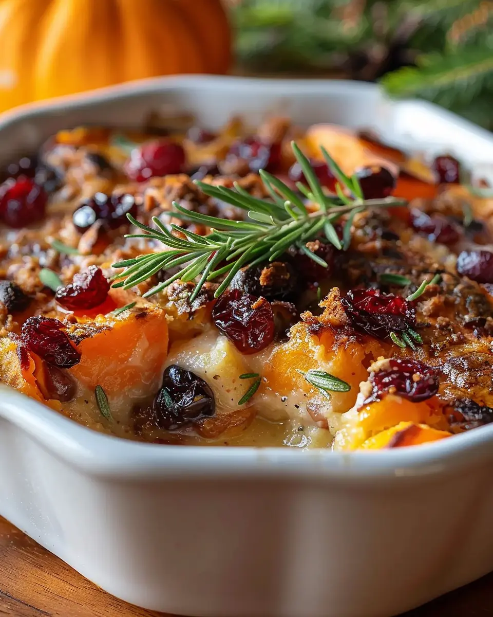 Sweet Potato &amp; Cranberry Gratin: A Comforting Family Delight