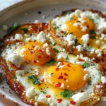 Crispy Feta Fried Eggs