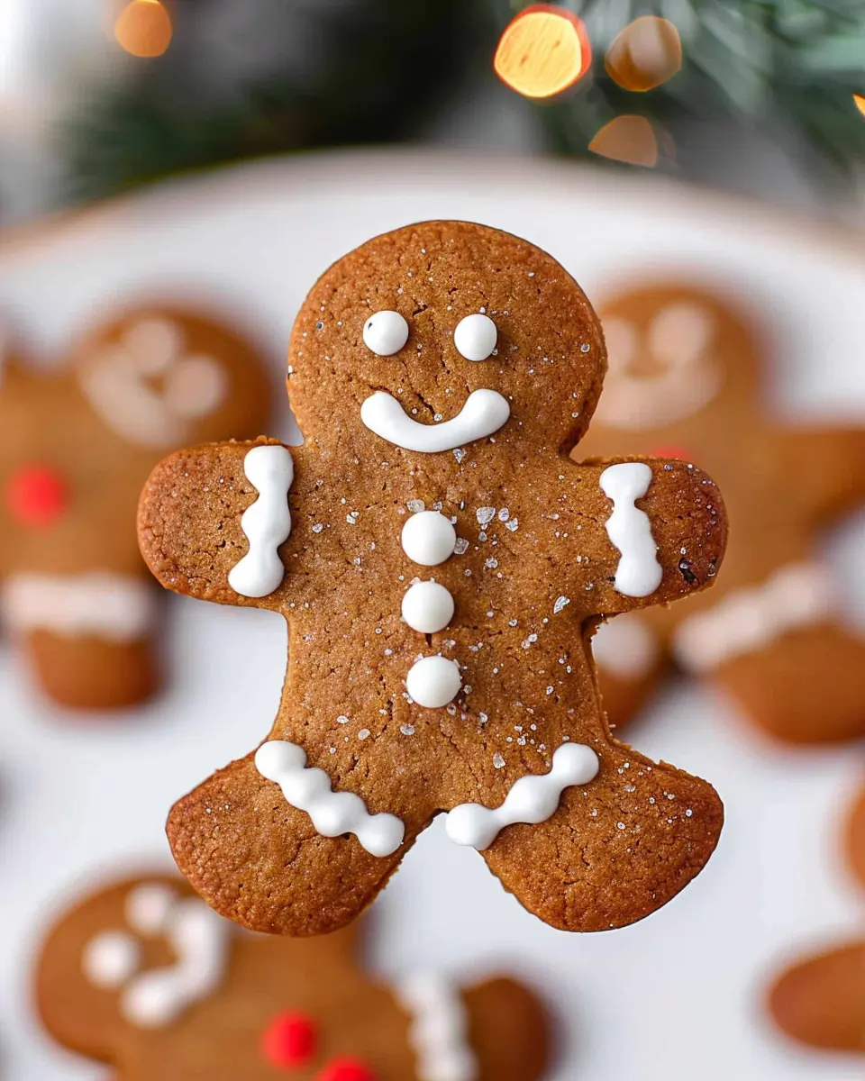 Unbelievably Soft and Chewy Gingerbread Man Cookies Recipe You’ll Love