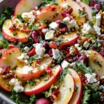 Irresistible Autumn Harvest Honeycrisp Apple and Feta Salad to Brighten Your Table
