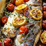 Mediterranean Baked Fish