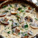 Cottage Cheese Mushroom Soup