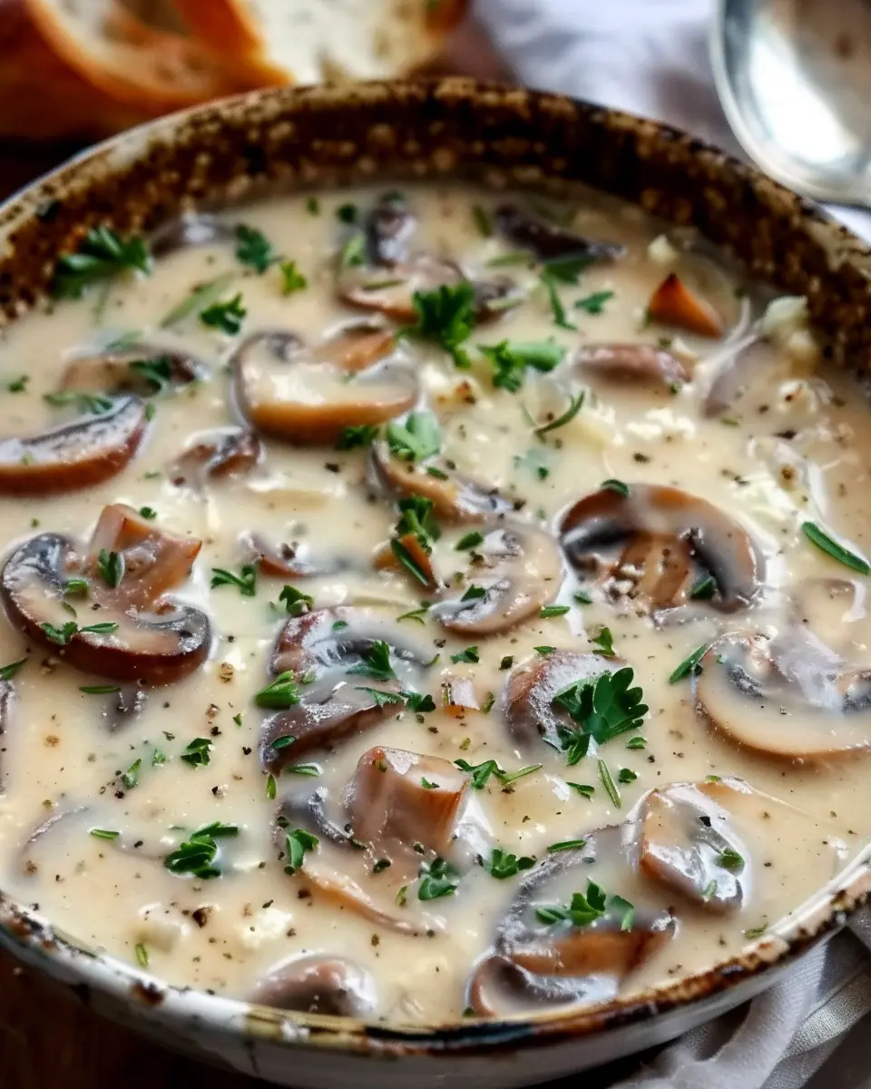 Cottage Cheese Mushroom Soup: Easy Comfort Food Recipe