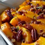 Autumn Butternut Squash Apple Bake