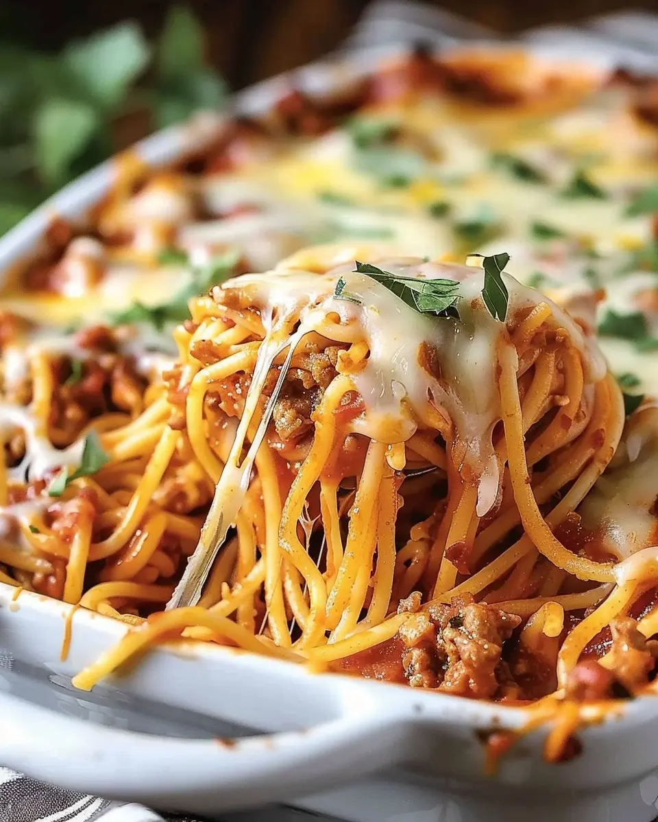 Southern Spaghetti Bake: A Cozy, Flavorful Family Favorite