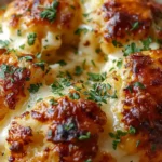 Chicken Alfredo Monkey Bread