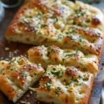 Garlic Parmesan Focaccia Bread