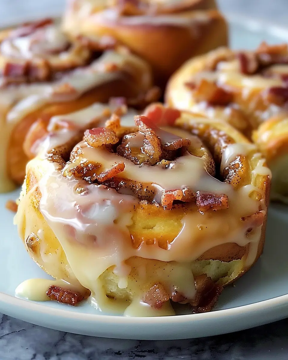 Maple Bacon Cinnamon Rolls: The Best Indulgent Breakfast Treat