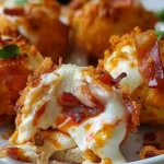Buffalo Chicken Bacon Mozzarella Bombs for Game Day Bliss