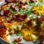Delicious Sausage Hashbrown Breakfast Dish for Mornings
