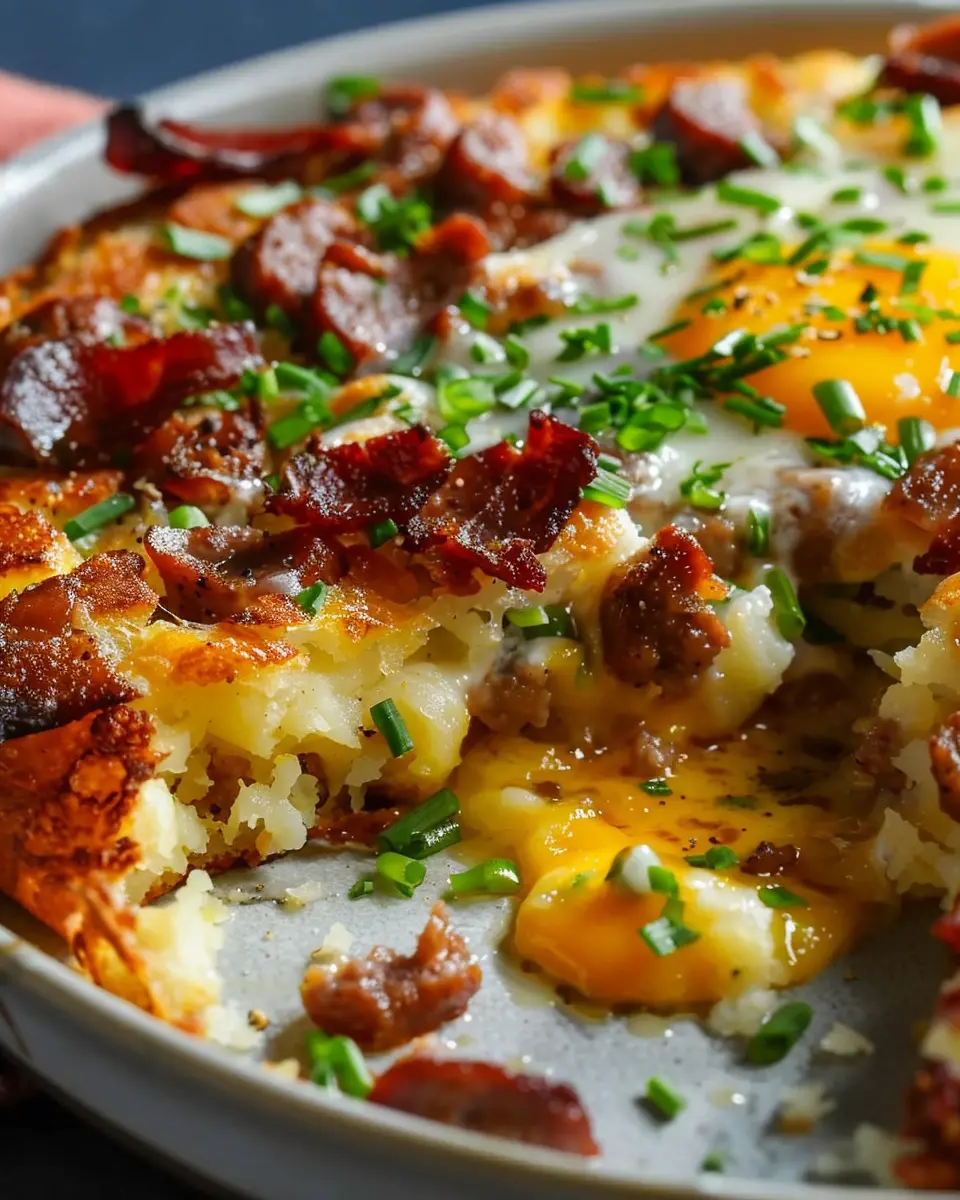 Delicious Sausage Hashbrown Breakfast Dish for Joyful Mornings