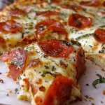 Pizza Style Cottage Cheese Bake