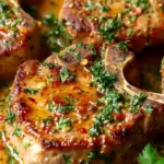 Garlic Marry Me Pork Chops