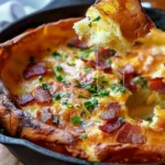 Savory Cheddar & Bacon Dutch Baby