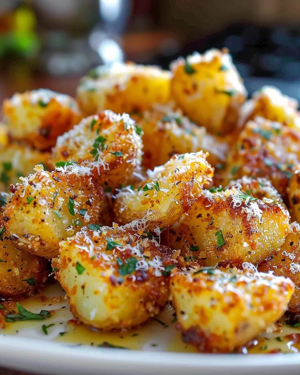 Amazing Crispy Parmesan Crusted Potatoes Ready in 30 Minutes