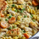 Quick Chicken Pot Pie Pasta