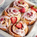 Strawberry Cinnamon Rolls