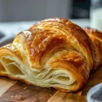 Irresistibly Flaky Homemade Croissant Bread Loaf for Breakfast
