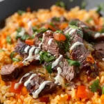 Steak Queso Rice : A Flavorful Recipe